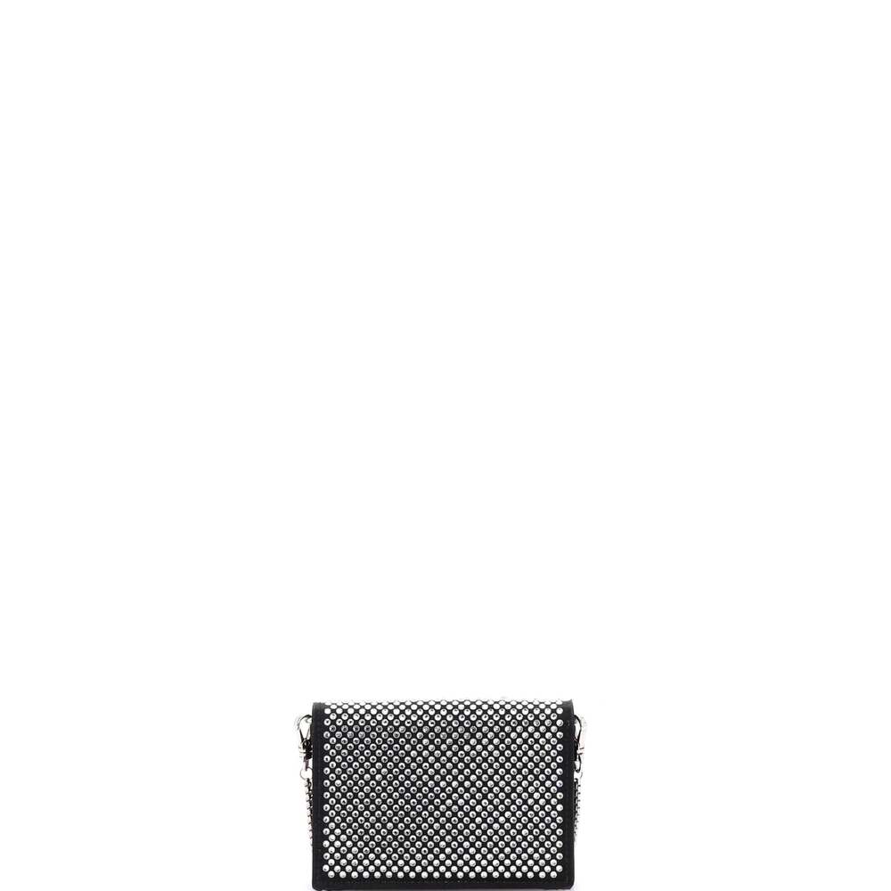 Prada Flap Card Holder With Chain Satin #234415P15B - Picture 3 of 6